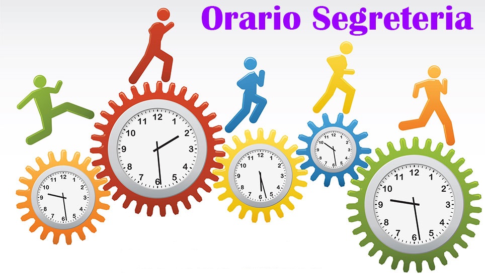 ORARIO ESTIVO DI SEGRETERIA